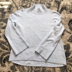 LOFT Light Blue Turtle Neck Sweater